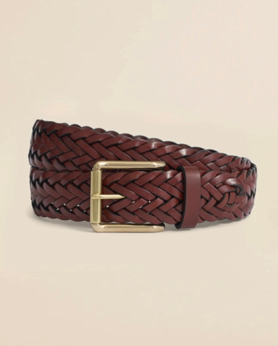 Royal Crest Signature Leather Belt