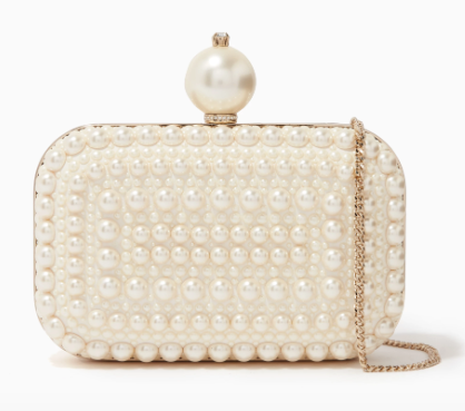 Opulent pearl collection purse